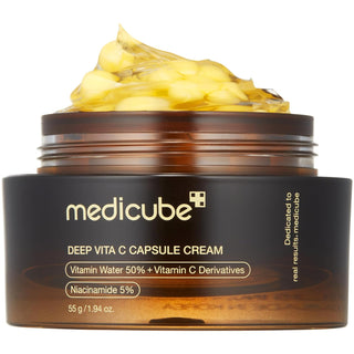 Medicube Deep Vitamin C Capsule Cream – Brightening Moisturizer for Radiant, Even Skin Tone – Buy Medicube Skincare at BrandMall India