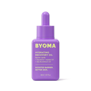 Byoma Hydrating Recovery Oil 30ml – Lightweight Barrier-Loving Face Oil with Skin-Strengthening Lipids – Buy Byoma Skincare at BrandMall India
