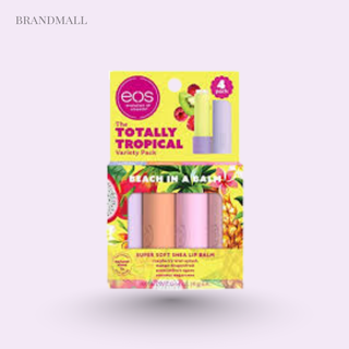 EOS Totally Tropical Variety Pack Lip Balm Set of 4 – Hydrating Tropical Flavored Lip Balms – Buy EOS Lip Care at BrandMall India