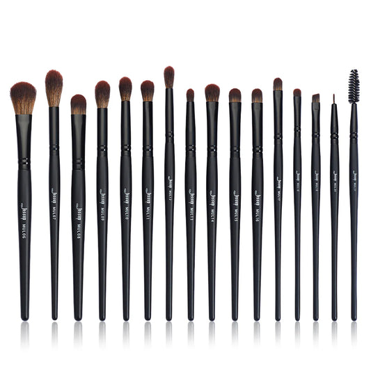 Jessup T272 Black Precision 16‑Piece Eye Brush Set