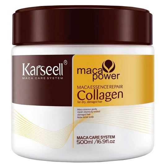 KARSEELL COLLAGEN HAIR MASK - DEEP REPAIR CONDITIONING & HYDRATION 500ML