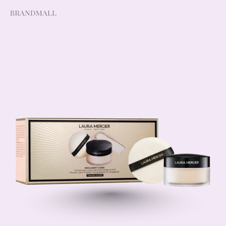 Laura Mercier Indulgent Icons Translucent Loose Setting Powder + Puff