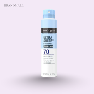 Neutrogena Ultra Sheer Body Mist Sunscreen Spray Broad Spectrum SPF 70