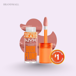 Nyx Duck Plump High Pigment Lip Gloss 02 Bangin Bare                         