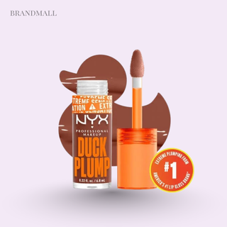 Nyx Duck Plump High Pigment Lip Gloss 07 Mocha Me Crazy