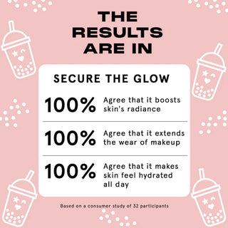 One Size Secure the Glow Tacky Hydrating Primer With Boba Complex 30ml