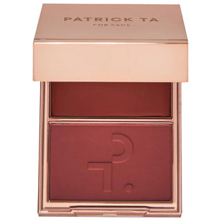 PATRICK TA Major Headlines Double-Take Crème & Powder Blush Duo