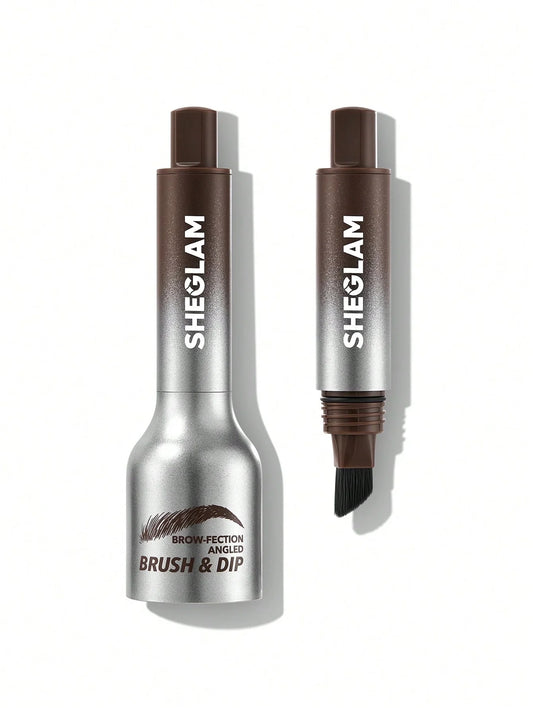 Sheglam Brow-fection Angled Brush & Dip Chocolate