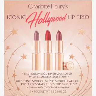 Charlotte Tilbury's Mini Iconic Hollywood Lip Trio (3x1.5g)