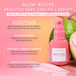 Glow Recipe Guava Vitamin C Bright-Eye Gel Cream 15ml