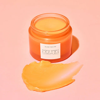 Glow Recipe Papaya Sorbet Smoothing Enzyme Cleansing Balm & Makeup Remover 100ml