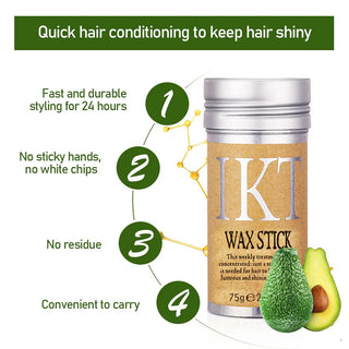 IKT Hair Wax Stick Non-greasy Styling Hair Pomade