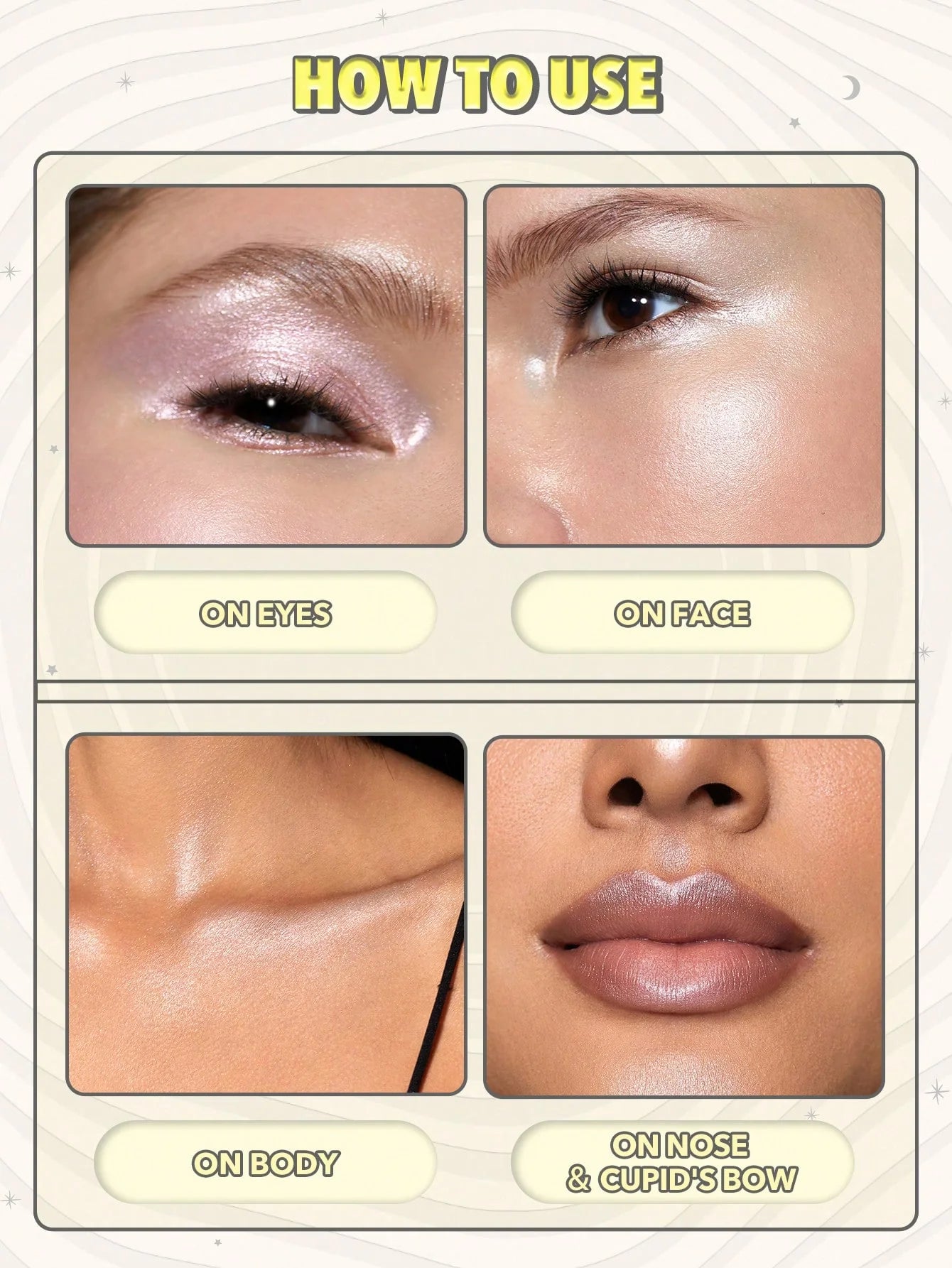 Sheglam Lunar Glow Highlighter Vanilla Frost