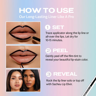 Sacheu Peel Off Lip Liner STAY-N